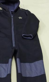 Softshellanzug innen Fleece Gr. 122/128 von Lupilu (2834)